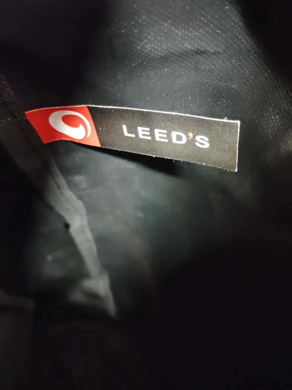 Leeds Black & Grey Messenger/ Crossbody Bag w/ CUNA Branded &Front Pocket
